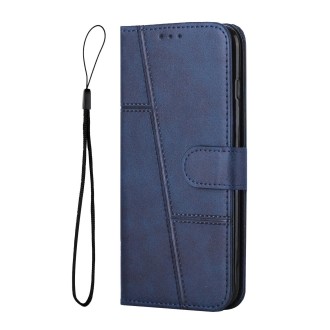 For Xiaomi 13 Ultra Stitching Calf Texture Buckle Leather Phone Case(Blue)