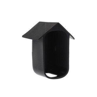 Surveillance Camera Cover Silicone Cover For Eufy 2C(Black)