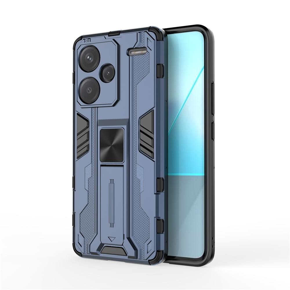 For Redmi Note 13 Pro Supersonic Armor PC Hybrid TPU Phone Case(Blue)