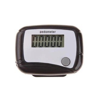 Single Function Pedometer Single Key Running Electro-Mechanical Counter, Color Random Delivery