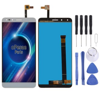 LCD Screen and Digitizer Full Assembly for Alcatel Pop 4 7070 / OT-7070 / OT7070 / 7070X / 7070Q / 7070A / 7070I(White)