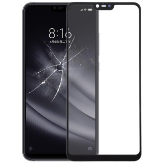 Front Screen Outer Glass Lens for Xiaomi Mi 8 Lite(Black)