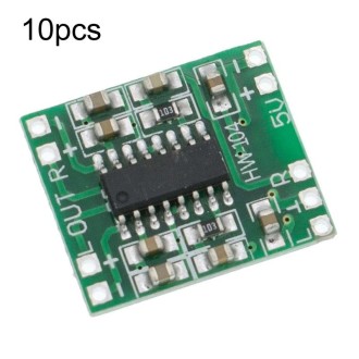 10pcs PAM8403 Mini 5V Digital Amplifier Board USB Power Supply Good Sound Effect, Specification: Module