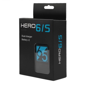 Dual Batteries Charger with USB-C / Type-C Cable for GoPro HERO6 /5