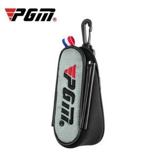 PGM SOB005 Golf Ball Bag Light Waist Bag Magnetic Suction Mini Ball Bag(Gray)