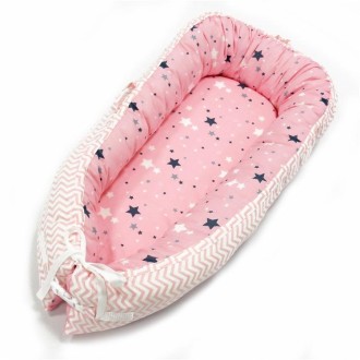 80*50cm Baby Bed Newborn Nursing Bionic Bed Crib Cot Baby Sleeping Artifact Bed Travel Bed Bumper(BY-2055)