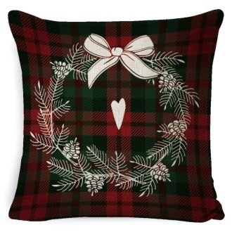 Christmas Decoration Linen Pillowcase Without Pillow Core, Size: 45 x 45cm(SDBZ-00117)