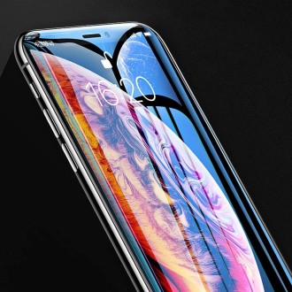 For iPhone XS Max TOTUDESIGN 9H Surface Hardness HD Unbroken Edges Tempered Glass Film