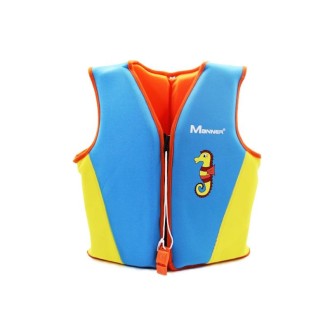 Manner  QP2003 Children Life Jacket Foam Buoyancy Suit For Swimming, Size: S(Blue)