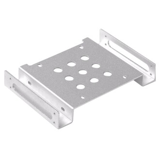 ORICO AC52535-1S 2.5 & 3.5 inch SSD Solid State Rack Aluminum Hard Drive Caddy(Silver)