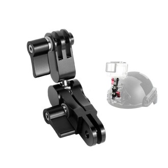 Aluminium Alloy 360 Degree Rotating Mount Adapter Adjustable Arm Connector for GoPro Hero11 Black / HERO10 Black /9 Black /8 Bla