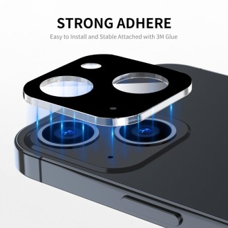 For iPhone 15 / 15 Plus ENKAY Hat-Prince 9H Rear Camera Lens Tempered Glass Film