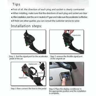 For Peugeot Boxer 2011+ TROS TS-6Drive Potent Booster Electronic Throttle Controller