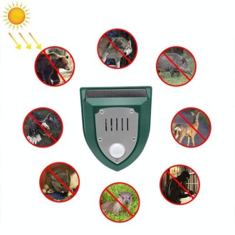 N911M Solar Rouse Alarm Lamp Infrared Induction Animal Drive