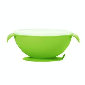 Food Grade Silicone Anti-fall Anti-slip Baby Food Supplement Bowl Suction Cup Bowl