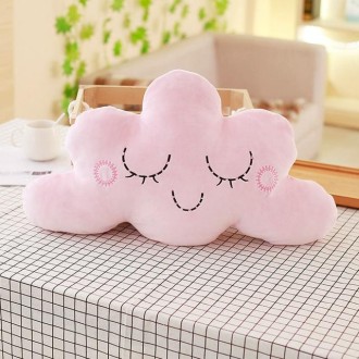 cute Sky Series Stuffed Moon, Star Clouds bowknot Plush Baby Toys Soft Cushion Nice baby sleeping Pillow kids gifts home decor(c