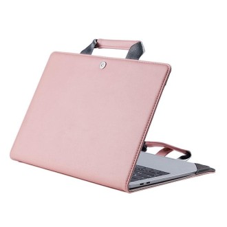 Laptop Bag Protective Case Tote Bag For MacBook Pro 15.4 inch, Color: Pink