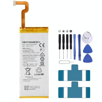 iPartsBuy HB3742A0EZC+ High Quality 2200mAh Rechargeable Li-Polymer Battery for Huawei P8 Lite