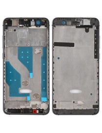 Middle Frame Bezel Plate with Side Keys for Huawei P10 Lite(Black)