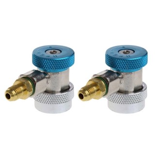 2 PCS Automotive Air Conditioning Fluoride Tools Adjustable Quick Connector