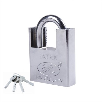 SIX-CYCLE Half-packed Blade Locks Anti-pick Locks, Size: 60mm(Independent Lock With 4 Keys)