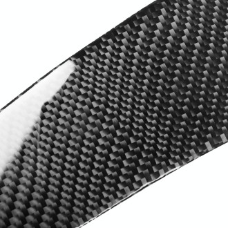 2 PCS / Set Carbon Fiber Car Lamp Eyebrow Decorative Sticker for Mazda 3 2010-2013 / M3 Xingcheng, Drop Glue Version