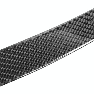 2 PCS / Set Carbon Fiber Car Lamp Eyebrow Decorative Sticker for BMW E71/X6 2008-2014, Drop Glue Version