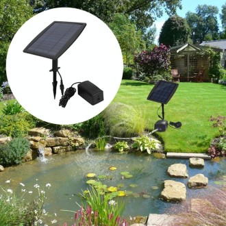 Plug-in Solar Aeration Pump Power Storage Aquarium Oxygen Pump