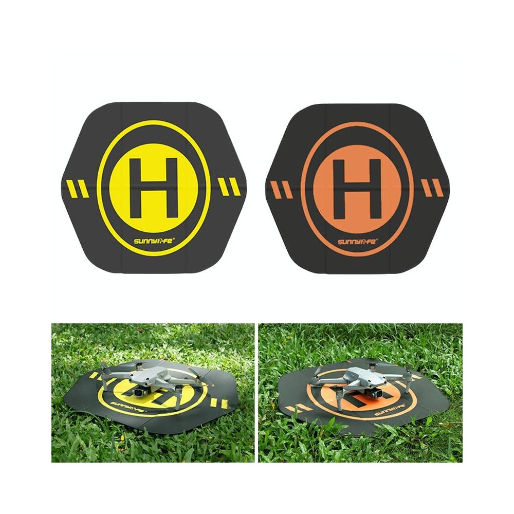 Sunnylife Drone Universal Double Sided Foldable Leather Helipad,Size:55 x 50cm