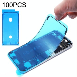 100 PCS LCD Frame Bezel Waterproof Adhesive Stickers for iPhone 8