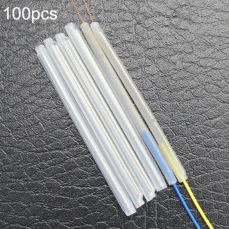 P2102-60 100pcs Optical Fiber Thermal Tube Bare Fiber Special Transparent Tubes