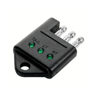 American Trailer Connector RV Yacht Power Plug Tester(4Pin)