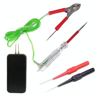 5pcs /Set Automotive Maintenance Test Pen Set Multifunctional Electricity Measuring Tester Light Tool