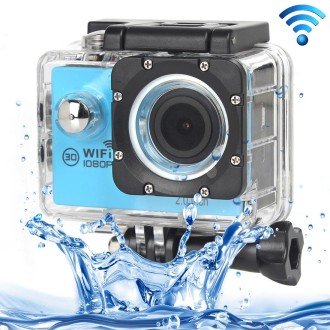 H16 1080P Portable WiFi Waterproof Sport Camera, 2.0 inch Screen,  Generalplus 4248, 170 A+ Degrees Wide Angle Lens, Support TF 