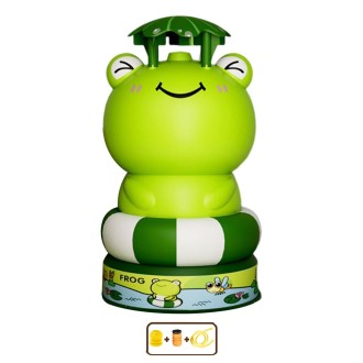 Animal Rotating Sprinkler Flying Children Water Toys, Style: Frog + 2 Joints + 5m Tube