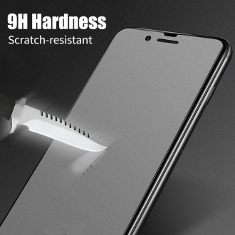 50 PCS Non-Full Matte Frosted Tempered Glass Film for iPhone 5 / 5S / 5C