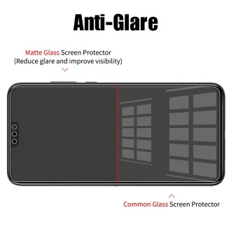 50 PCS Non-Full Matte Frosted Tempered Glass Film for iPhone 5 / 5S / 5C