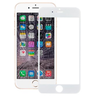 Front Screen Outer Glass Lens for iPhone 6(White)