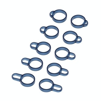 5 Pairs Non-Slip Silicone Earphone Ferrule Set for Sony LinkBuds Ear Cap(Navy Blue)