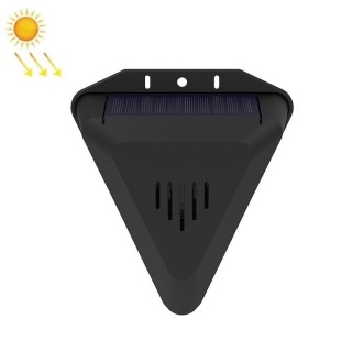 N911Q Solar Bird Repeller Orchard And Fish Pond Animal Repellent(Black)