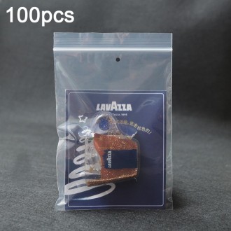 100pcs  Perforated Ziplock Bag Thickened Transparent Packaging Bag Plastic Sealed Bag 12 x 18cm 10 Silk Lower Hole