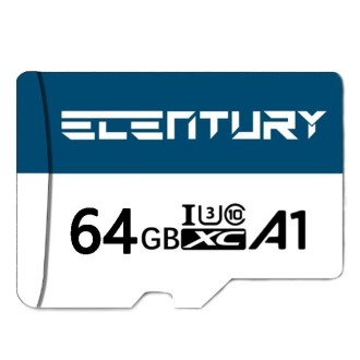 Ecentury Driving Recorder Memory Card High Speed Security Monitoring Video TF Card, Capacity: 64GB