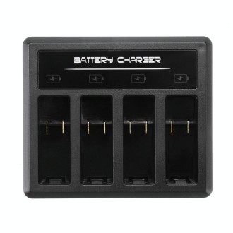 4-channel Battery Charger with Type-C / USB-C Port for GoPro HERO8 Black /7 Black /7 White / 7 Silver /6 /5