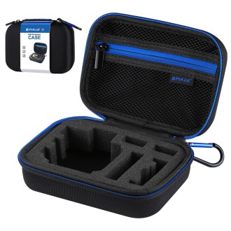 PULUZ Waterproof Carrying and Travel Case for GoPro, DJI Osmo Action and other Sport Cameras Accessories, Small Size: 16cm x 12c