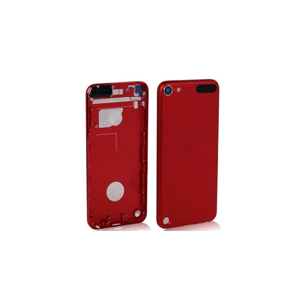 Metal  Back Cover / Rear Panel for iPod touch 5 (Red)