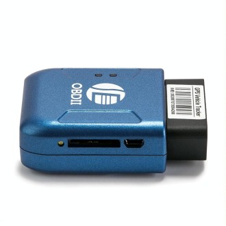 TK206 2G GPS OBD2 Real Time GSM Quad Band Anti-theft Vibration Alarm GSM GPRS Mini GPS Car Tracker (Blue)