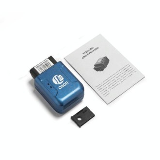 TK206 2G GPS OBD2 Real Time GSM Quad Band Anti-theft Vibration Alarm GSM GPRS Mini GPS Car Tracker (Blue)