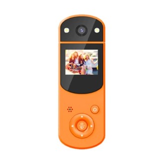 D2 HD 1080P Multi-Function Digital Video Camera Sports DV Camera Live Computer Camera Recorder(Orange)