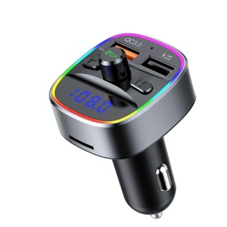 T25Q Car MP3 Bluetooth Player Charger