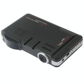 STR8500 HD 720P 30fps 2.0 inch LCD Radar Detector DVR with Laser + GPS Logger, 120 Degree View Angle, Support Russian Voice